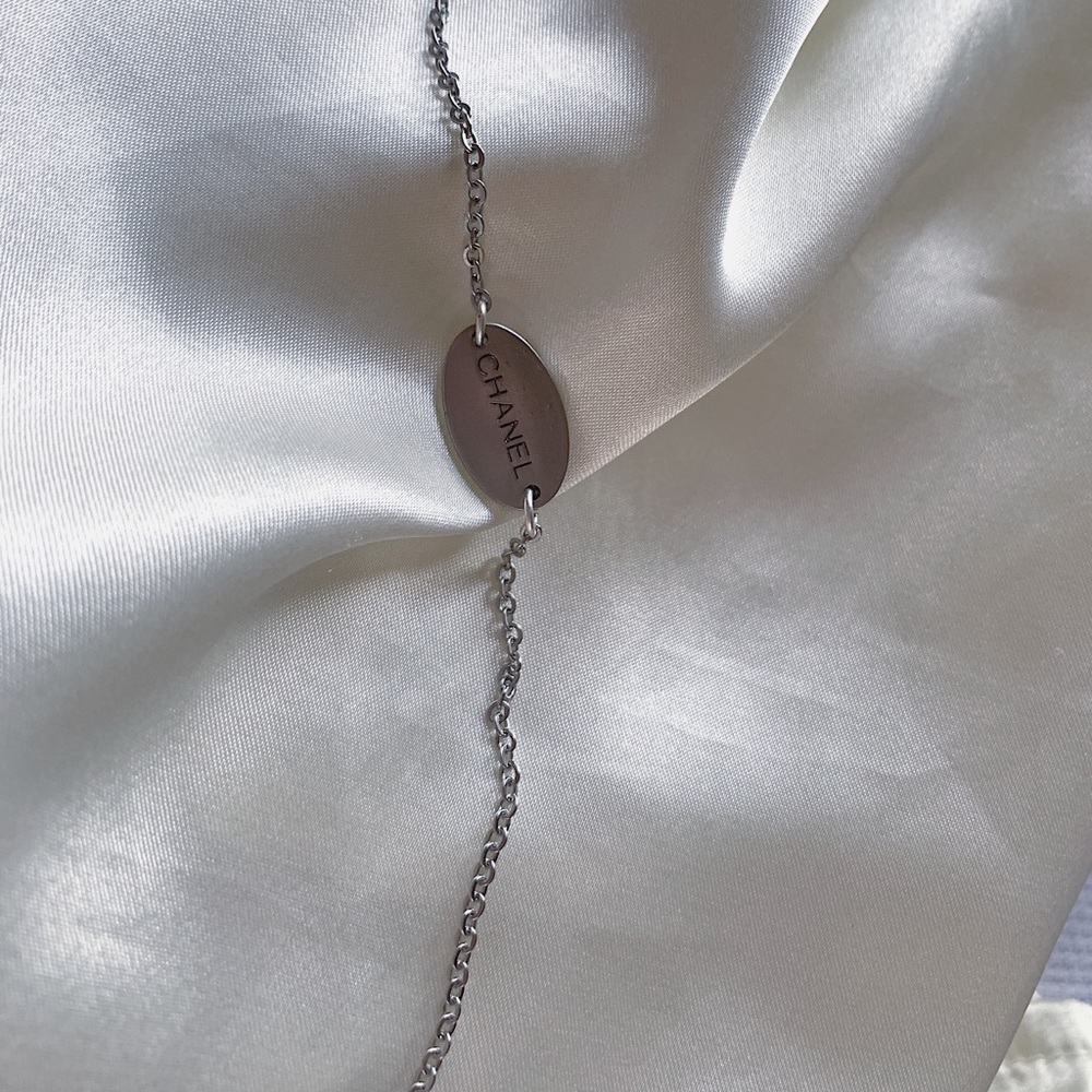 Silver Chanel bracelet